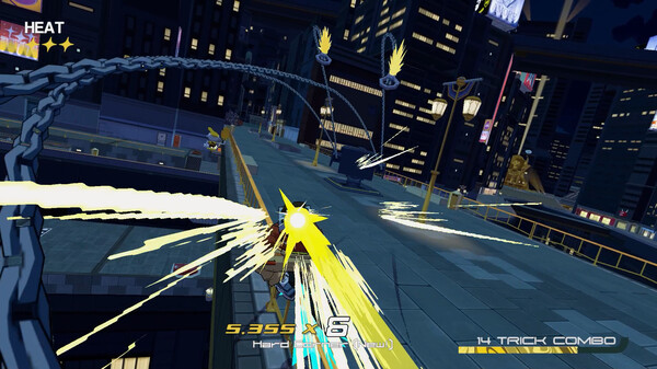 Игра Bomb Rush Cyberfunk, скриншот