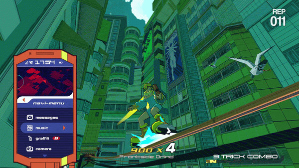 Игра Bomb Rush Cyberfunk, скриншот