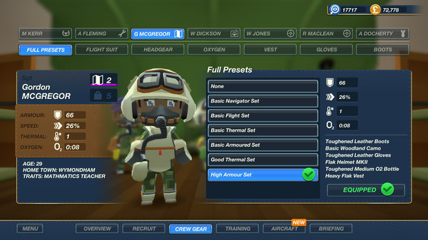 Игра Bomber Crew, скриншот