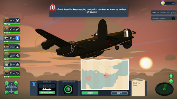 Игра Bomber Crew, скриншот