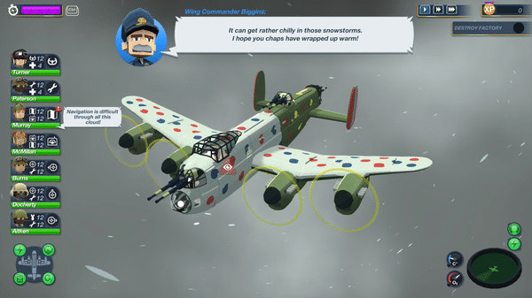 Игра Bomber Crew Secret Weapons DLC, скриншот