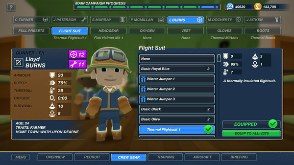 Игра Bomber Crew Secret Weapons DLC, скриншот
