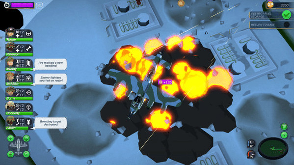 Игра Bomber Crew Secret Weapons DLC, скриншот