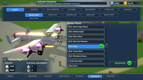 Игра Bomber Crew Skin Pack, скриншот