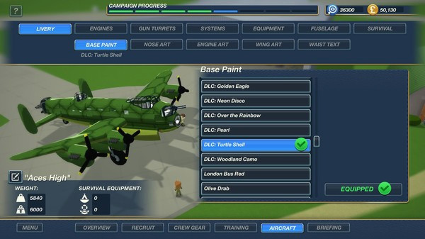Игра Bomber Crew Skin Pack, скриншот