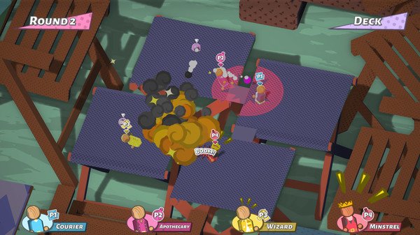 Игра BOMBFEST, скриншот