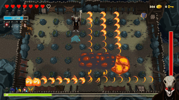 Игра Bombslinger, скриншот