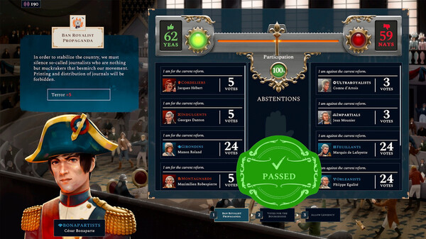 Игра Bonaparte - A Mechanized Revolution, скриншот