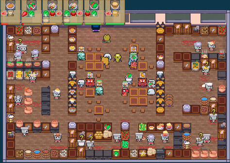 Игра Bone's Cafe, скриншот