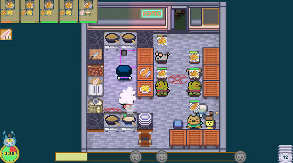 Игра Bone's Cafe, скриншот