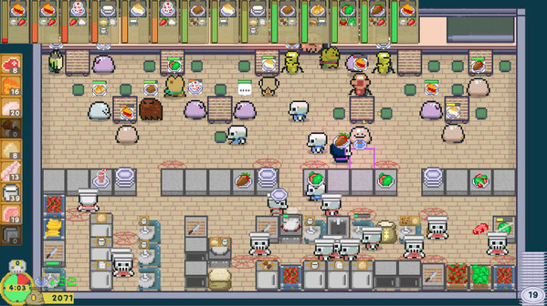 Игра Bone's Cafe, скриншот
