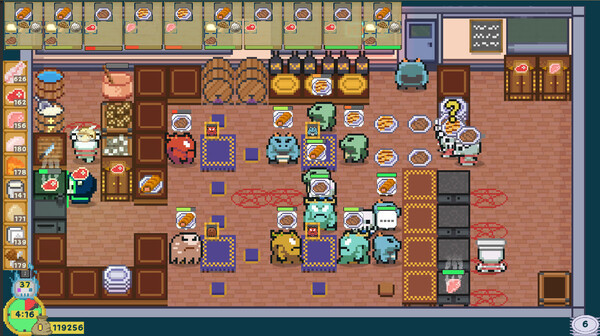 Игра Bone's Cafe, скриншот