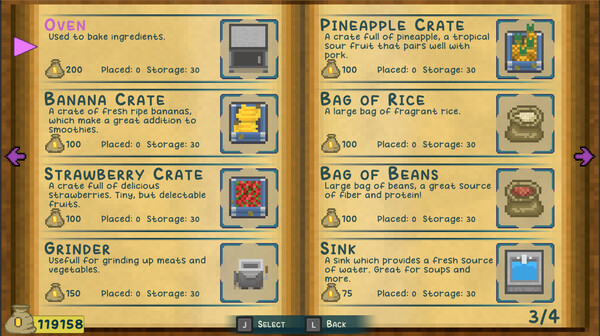 Игра Bone's Cafe, скриншот