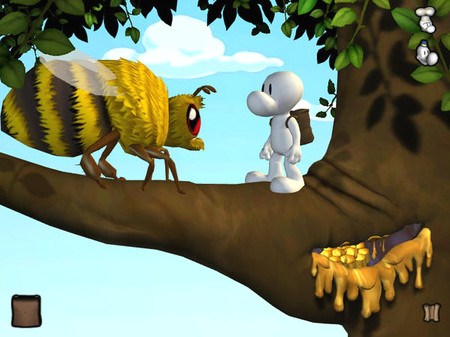 Игра Bone: The Great Cow Race, скриншот