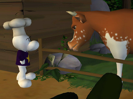 Игра Bone: The Great Cow Race, скриншот