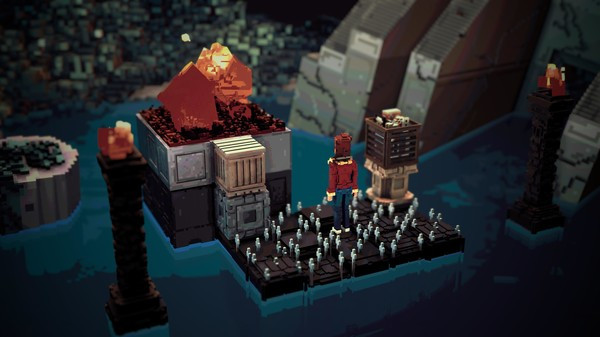 Игра Bonfire Peaks, скриншот