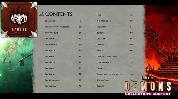 Игра Book of Demons - Collector's Content, скриншот