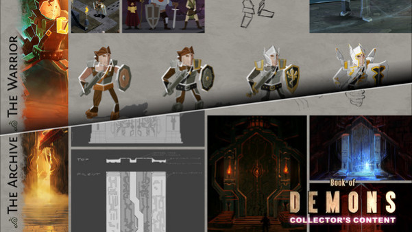 Игра Book of Demons - Collector's Content, скриншот