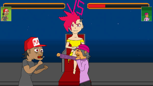 Игра Boomer Brawler, скриншот