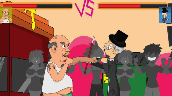 Игра Boomer Brawler, скриншот