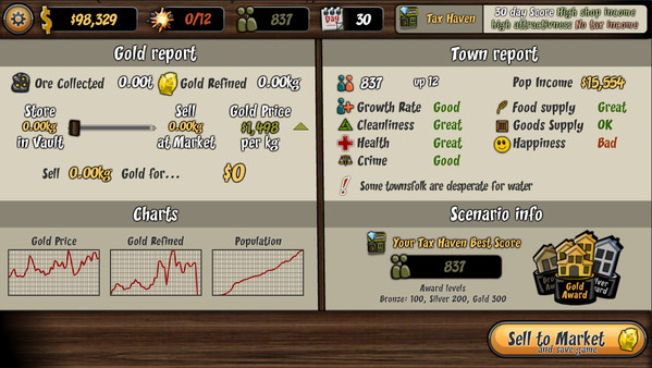 Игра BoomTown! Deluxe, скриншот