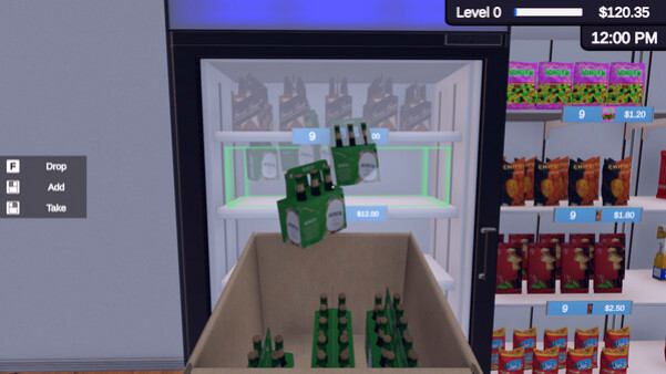 Игра Booze Shop Simulator, скриншот
