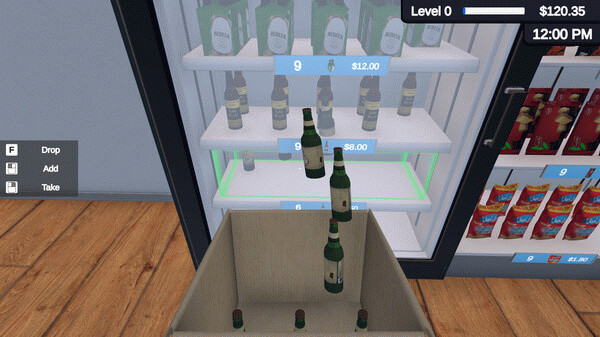 Игра Booze Shop Simulator, скриншот