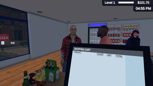 Игра Booze Shop Simulator, скриншот