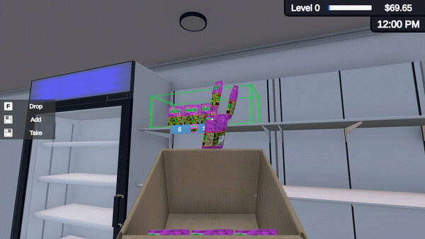 Игра Booze Shop Simulator, скриншот