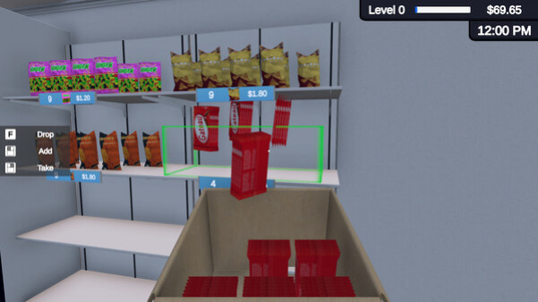 Игра Booze Shop Simulator, скриншот
