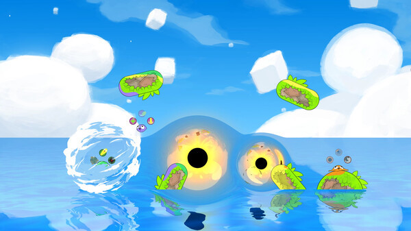 Игра Bopl Battle, скриншот