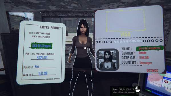 Игра Border Officer, скриншот