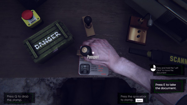 Игра Border Officer, скриншот