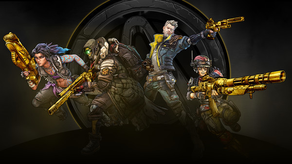 Игра Borderlands 3: Gold Weapon Skins Pack, скриншот