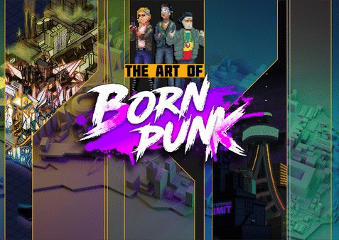 Игра Born Punk - The Art Of Born Punk (Artbook), скриншот