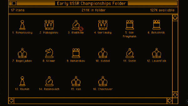 Игра BOT.vinnik Chess: Early USSR Championships, скриншот