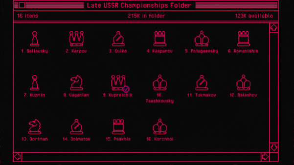 Игра BOT.vinnik Chess: Late USSR Championships, скриншот