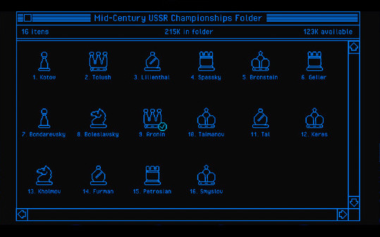 Игра BOT.vinnik Chess: Mid-Century USSR Championships, скриншот