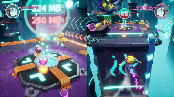 Игра Boti: Byteland Overclocked, скриншот