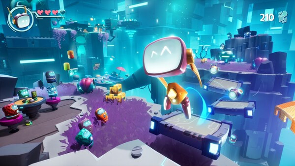 Игра Boti: Byteland Overclocked, скриншот