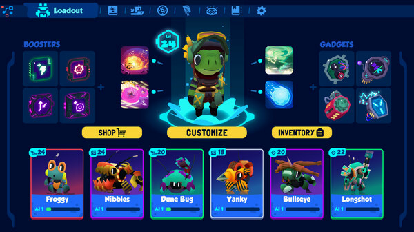 Игра Botworld Odyssey, скриншот