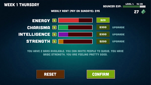 Игра Bouncer Story, скриншот