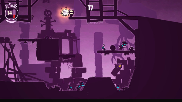 Игра Bouncy Bob, скриншот