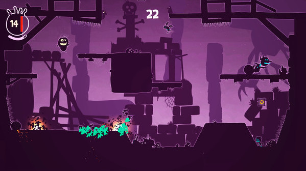 Игра Bouncy Bob, скриншот