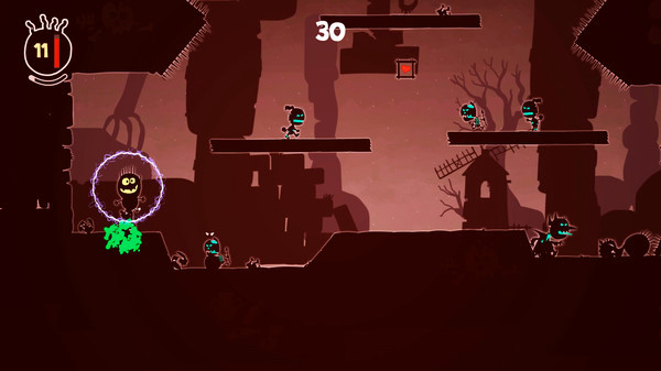 Игра Bouncy Bob, скриншот