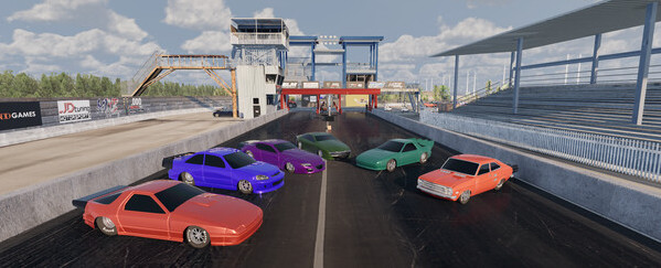 Игра Bounty: Drag Racing, скриншот