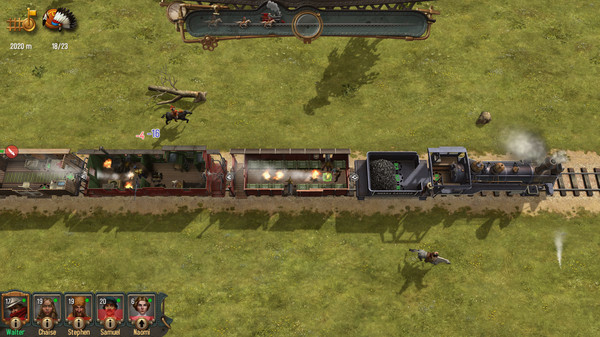 Игра Bounty Train, скриншот
