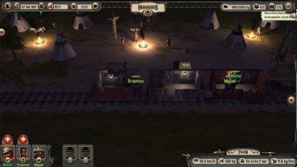 Игра Bounty Train, скриншот