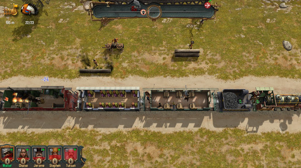 Игра Bounty Train, скриншот