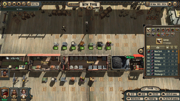 Игра Bounty Train, скриншот